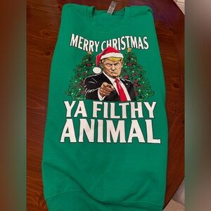 Trump holiday Pack. XL sweatshirt, hat, stickers